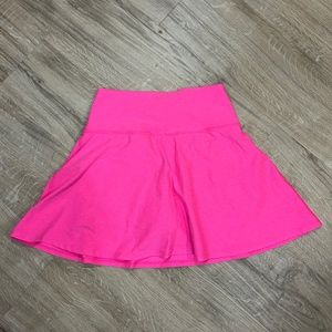 Beyond Yoga Hot Pink Skort